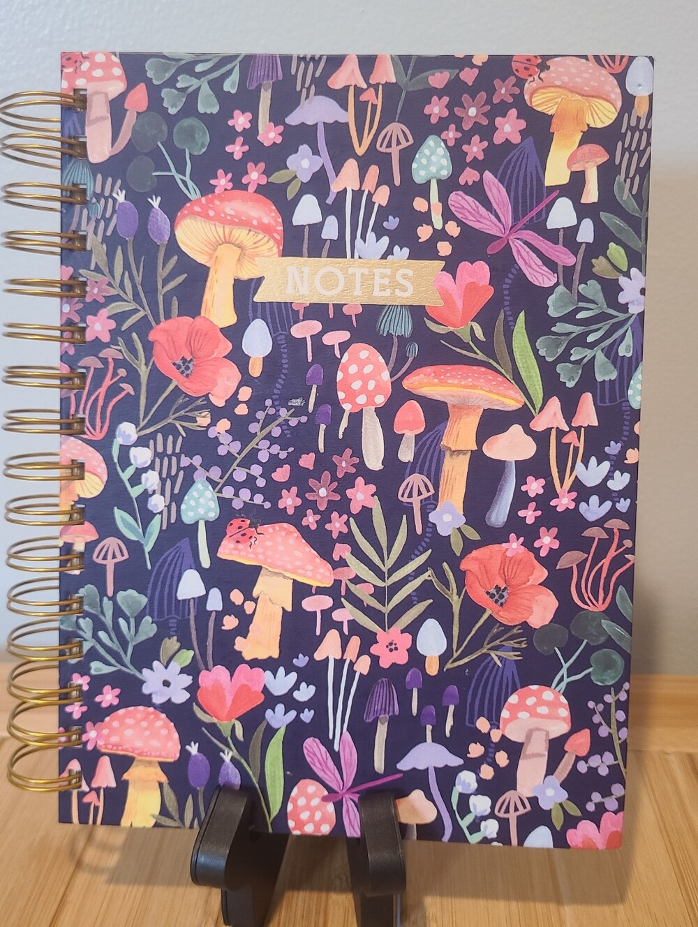 Mushroom Nature Notebook Journal Colorful